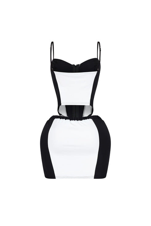 Cookie Bustier Windbreaker & Skirt SET