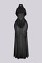 Ibizanh Cut Out Halter Maxi Dress