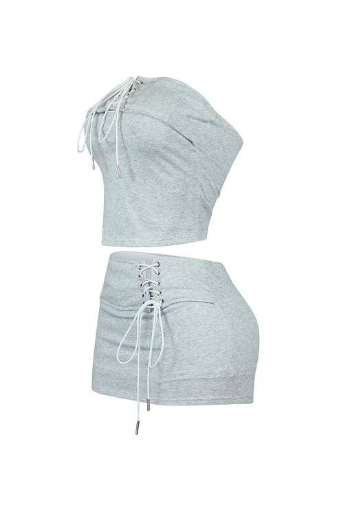 Take That Chance Tube Top & Skirt SET