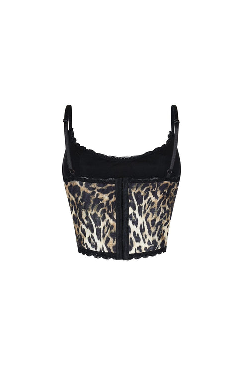 Prowl Leopard Lace Cami Top