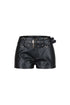 Detroit Faux Leather Shorts