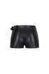 Detroit Faux Leather Shorts