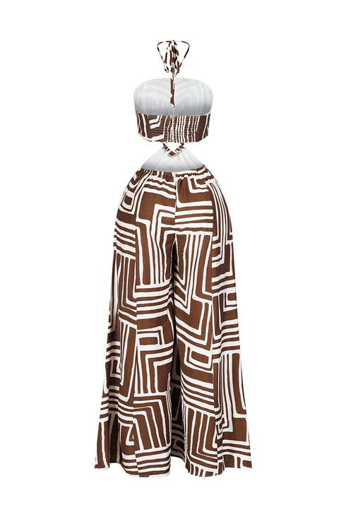 Toledo Halter Cut Out Jumpsuit