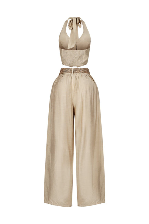 Vienna Halter Vest & Pants SET