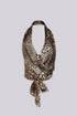 Wild Nairobi Satin Cowl Neck Top