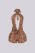 Zonah Wild Print Romper