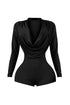 Aries Long Sleeve Cowl Neck Romper