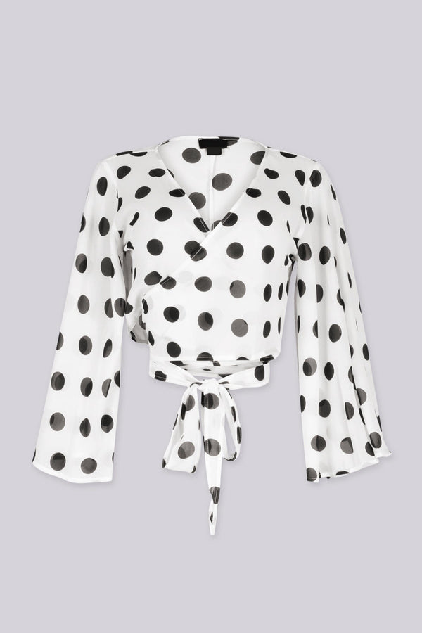 Crossover Tie Crop Top