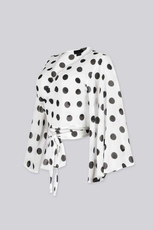 Crossover Tie Crop Top