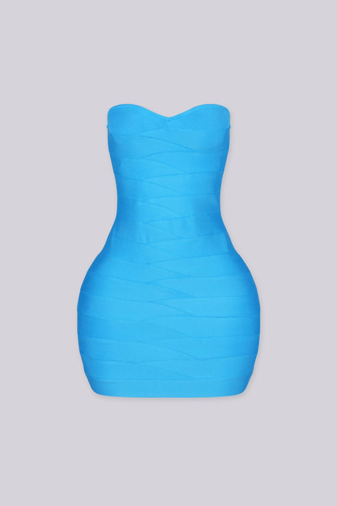 Sweetheart Bandage Micro Mini Dress
