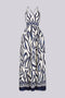 Sun Breeze Abstract Maxi Dress