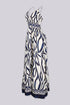 Sun Breeze Abstract Maxi Dress