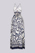 Sun Breeze Abstract Maxi Dress