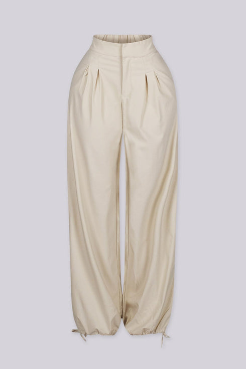 Palazzo Pleated Wide Leg Pants