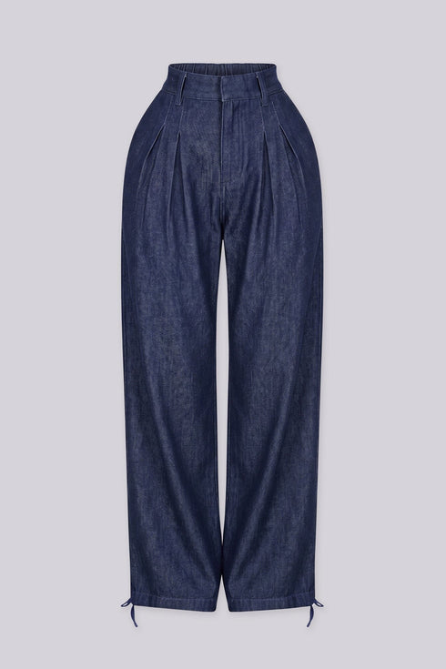 Palazzo Pleated Wide Leg Pants