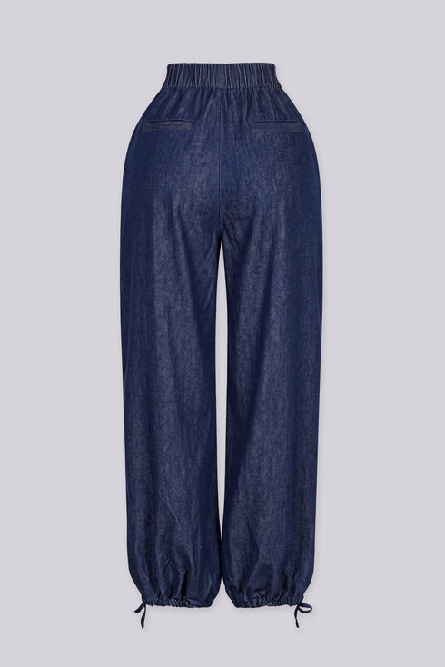 Palazzo Pleated Wide Leg Pants