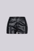 Reesha High-Waist PU Shorts