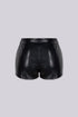 Reesha High-Waist PU Shorts