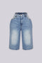 Madrid Drift Denim Bermuda Shorts