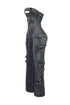 Ayla Washed Denim Cut Out Jumpsuit