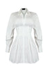 Dream About You Poplin Shirt Mini Dress