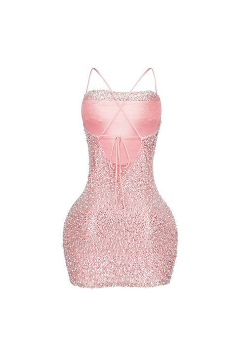Sugarbead Halter Mini Dress