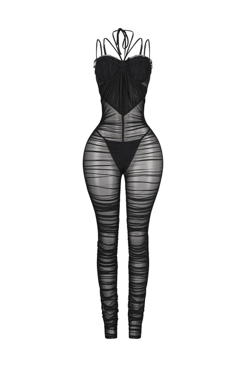 Whisper in Mesh Jumpsuit