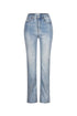 Better Attitude Rhinestone Straight Jeans