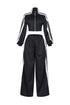 Side Motion Striped Jacket & Pants SET