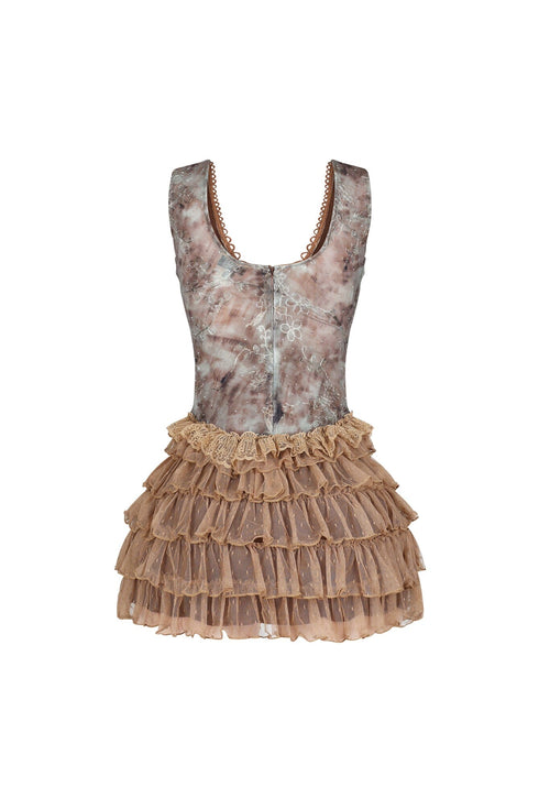 Dance in Glitter Mini Dress