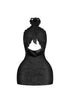 Esmee Cross Halter Neck Mini Dress