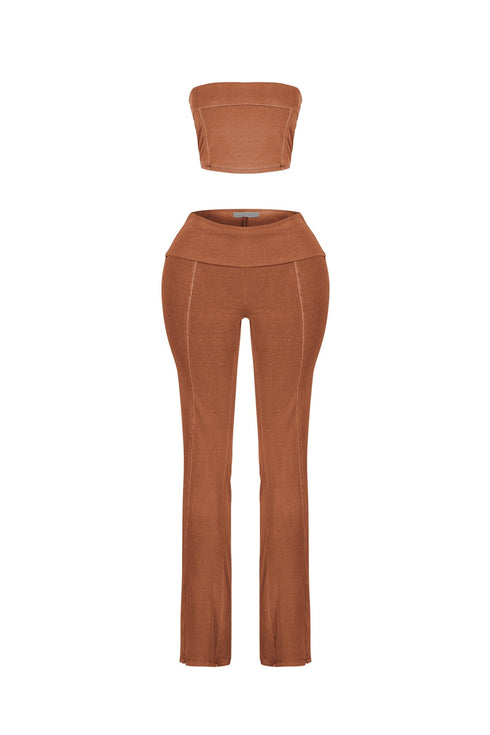 Scobey Mineral Washed Top & Pants SET