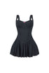 Marnie Corset Pleated Mini Dress