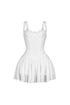 Marnie Corset Pleated Mini Dress