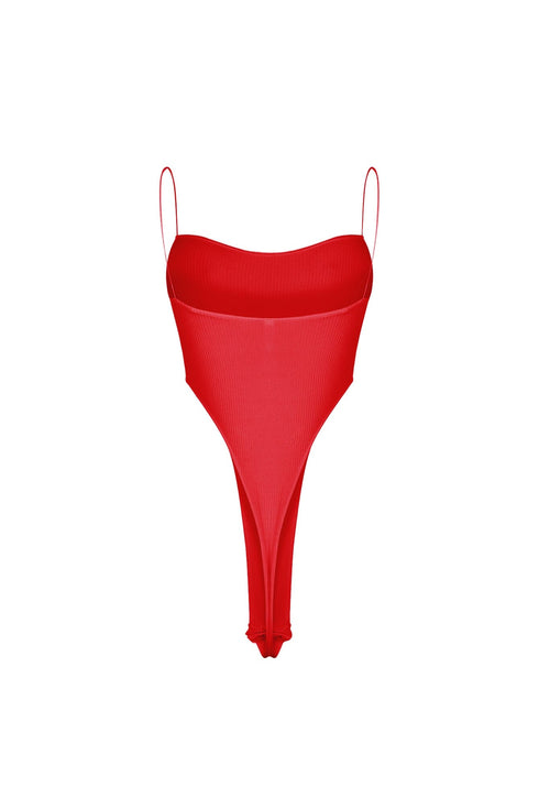 Jin High Cut Tank Bodysuit