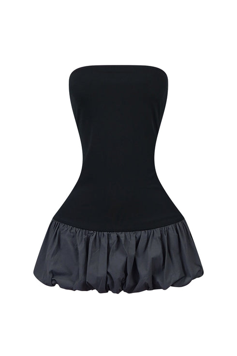 Zenna Bubble Strapless Mini Dress