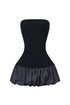 Zenna Bubble Strapless Mini Dress