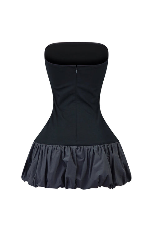 Zenna Bubble Strapless Mini Dress