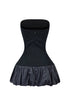 Zenna Bubble Strapless Mini Dress
