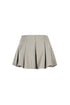 Belted Ivy Pleats Skirt
