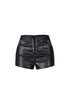 Dayton Faux Leather Shorts
