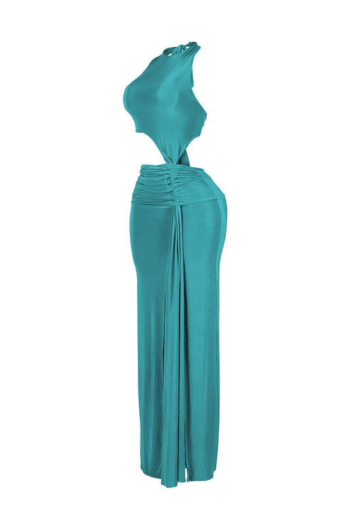 Power Curve Cut Out Maxi Dress