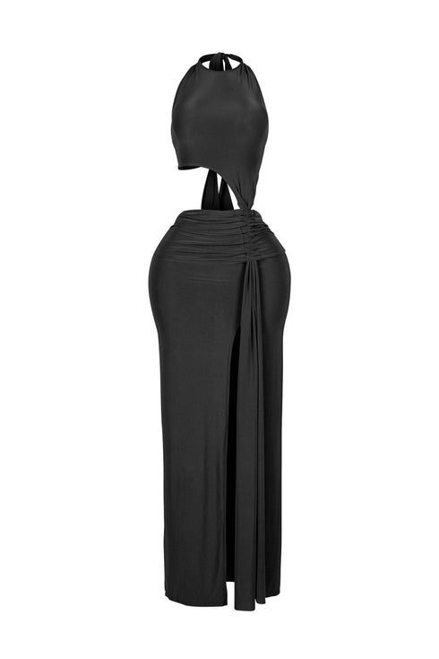 Power Curve Cut Out Maxi Dress
