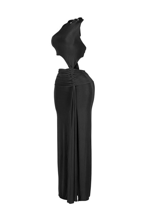 Power Curve Cut Out Maxi Dress