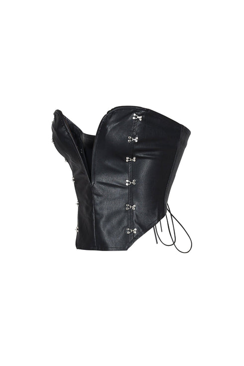 Trigger PU Wired Corset Top