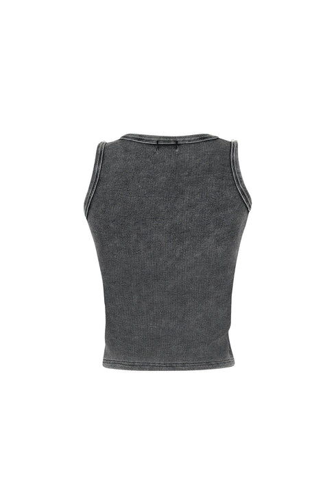 Titania Mineral Washed Embellished Top