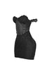 Fever Lace Off Shoulder Mini Dress