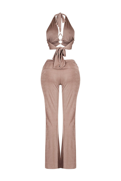 Graceful Passion Crop Top & Pants SET