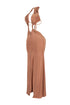 Nexus Halter O Ring Maxi Dress