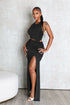 Power Curve Cut Out Maxi Dress